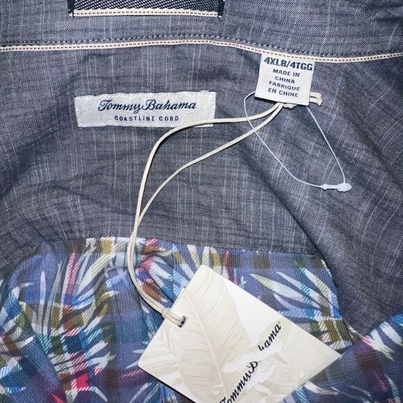 NWT Tommy Bahama Coastline Cord Stretch Button Down Shirt - Picture 5 of 7